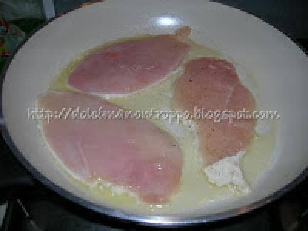 PETTO DI POLLO CON CASTAGNE - Preparazione tappa 2