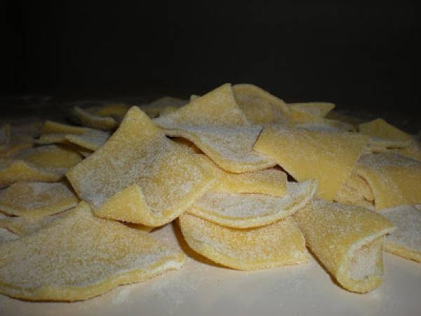 Maltagliati freschi in Zuppa di Ceci - Preparazione tappa 1