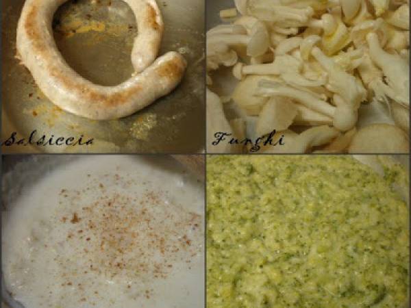Torta rustica broccoli e salsiccia - Preparazione tappa 11