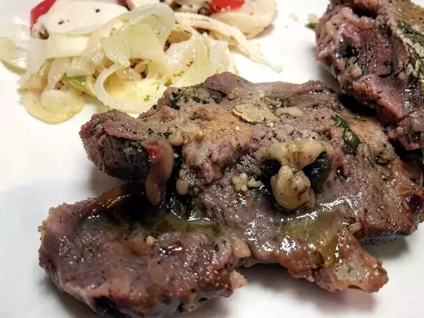 Fettine di coppa di maiale alle erbe: ricetta facile e saporita - Preparazione tappa 5
