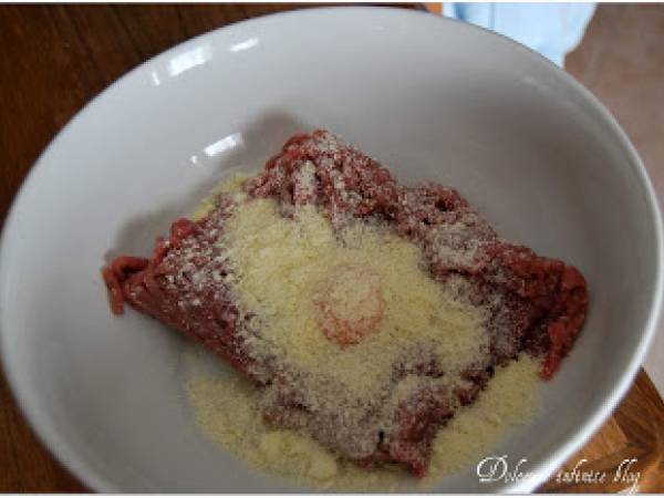 POLPETTONE DI CARNE - Preparazione tappa 1