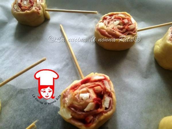 Girelle salare - Lollipops - Preparazione tappa 3
