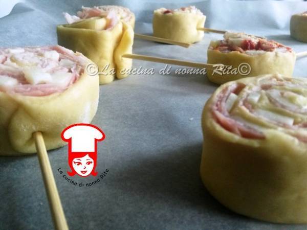 Girelle salare - Lollipops - Preparazione tappa 4