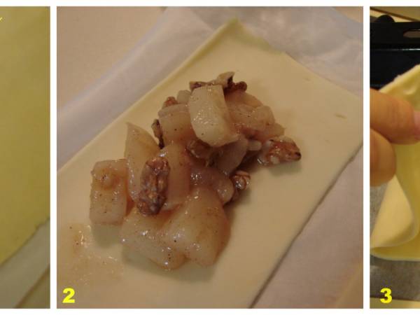 Fagottini Noci e Pere - Preparazione tappa 2