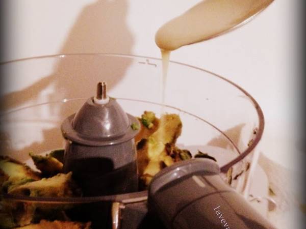 Tagliatelle di Mais Con Crema di Avocado aromatizzata alla Graviola - Preparazione tappa 2