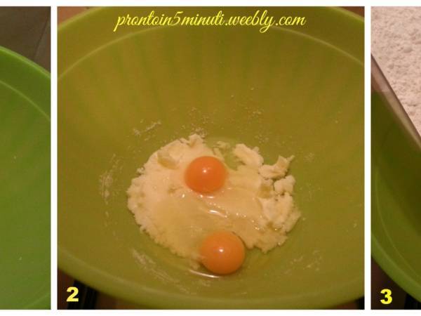 I Biscotti per Babbo Natale alla Cannella e Cioccolato - Preparazione tappa 1