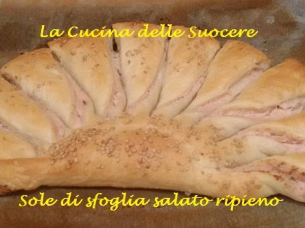 Sole di sfoglia salato ripieno - Preparazione tappa 5