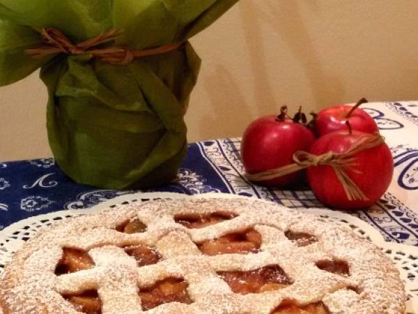 Crostata di mele e confettura di frutti di bosco - Preparazione tappa 4