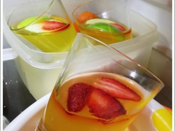 GELATINA ALLA MELA VERDE - Preparazione tappa 2