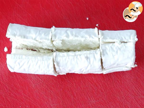 Caramelle di pasta fillo con formaggio caprino - Preparazione tappa 1
