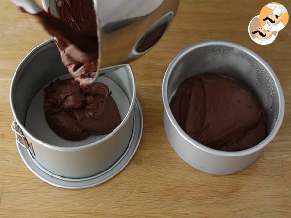 Torta KitKat ed M&M's - Preparazione tappa 4