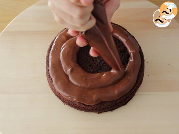 Torta KitKat ed M&M's - Preparazione tappa 7