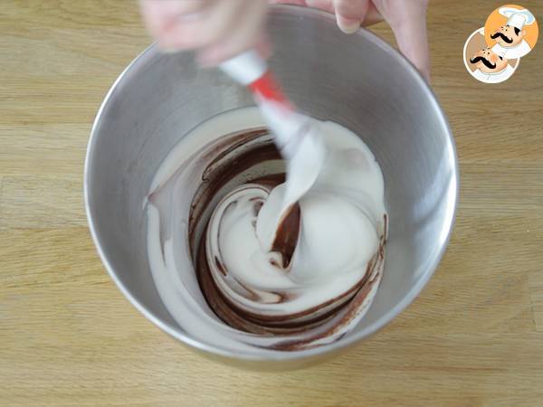 Mousse al cioccolato vegana - Preparazione tappa 3
