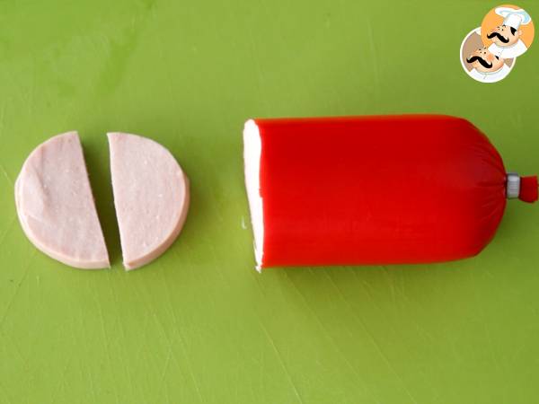Fiori di pizza alla mortadella - Preparazione tappa 2
