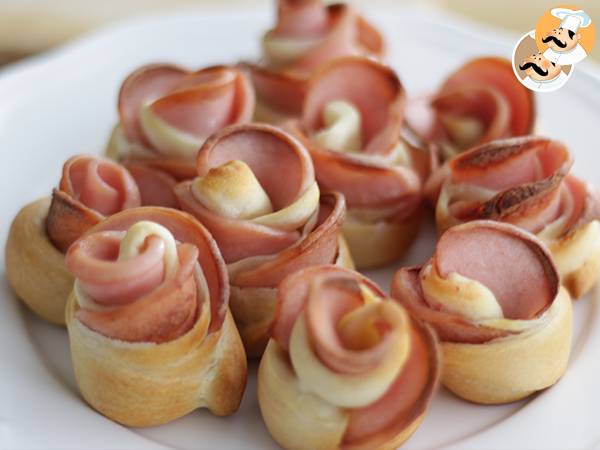 Fiori di pizza alla mortadella - Preparazione tappa 6