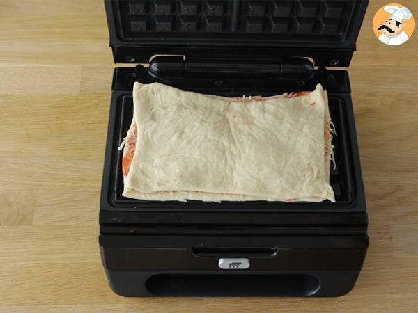 Waffle pizza - Preparazione tappa 3