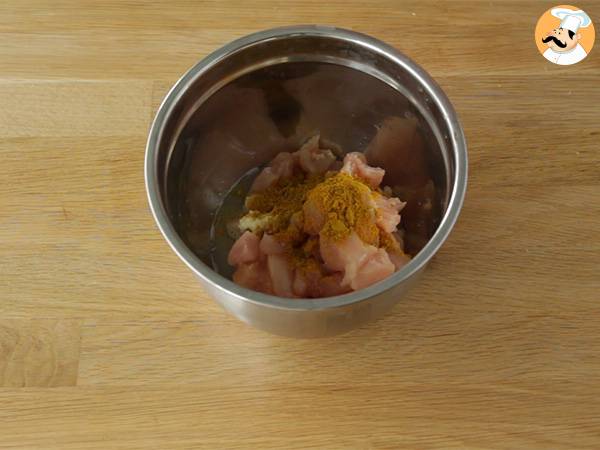 Pollo al curry, la ricetta indiana spiegata passo a passo - Preparazione tappa 1