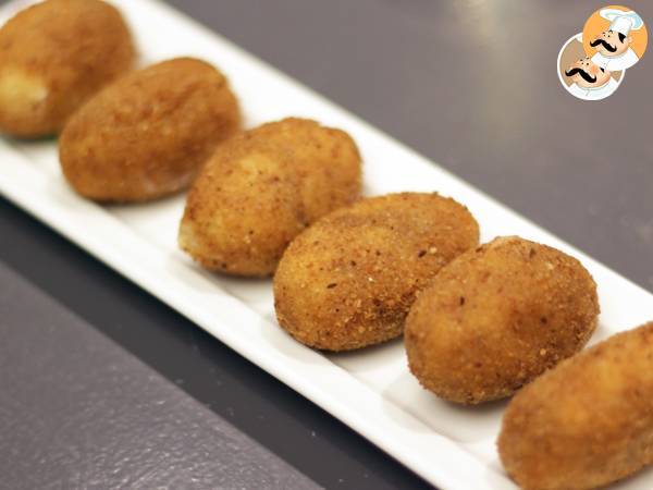 Croquetas: le crocchette spagnole con il Jamon Serrano - Preparazione tappa 12