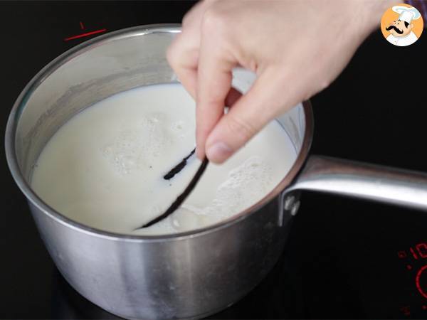 Flan pâtissier, la ricetta francese facile da preparare - Preparazione tappa 1