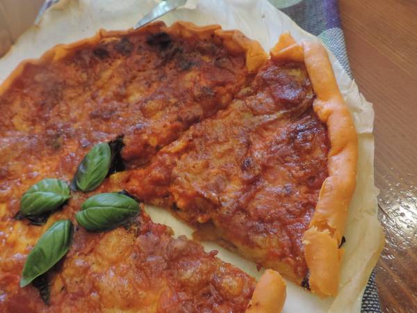 Brisèe di melanzane alla parmigiana - Preparazione tappa 3