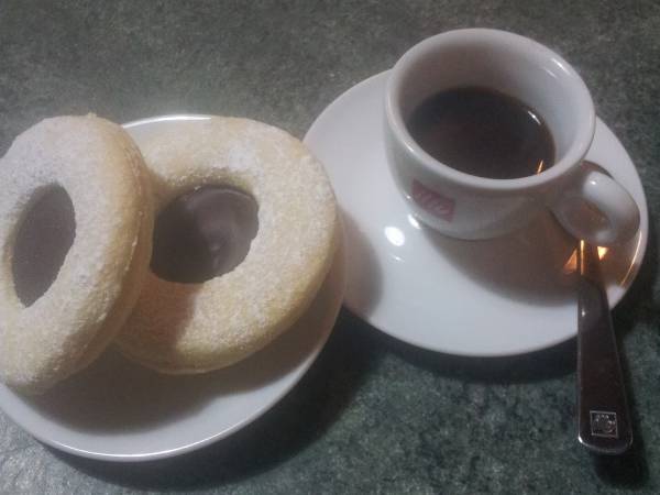Biscotti occhi di bue al cioccolato fondente - Preparazione tappa 2