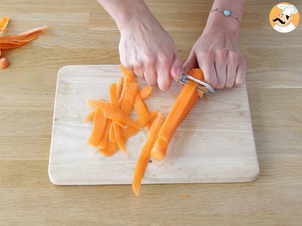 Involtini primavera - la vera ricetta asiatica - Preparazione tappa 2
