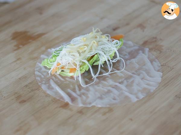Involtini primavera - la vera ricetta asiatica - Preparazione tappa 6