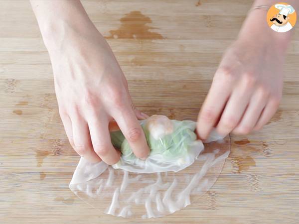 Involtini primavera - la vera ricetta asiatica - Preparazione tappa 7