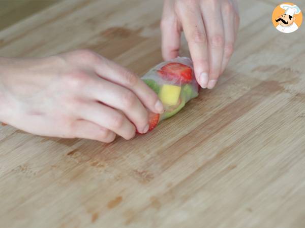 Involtini di frutta fresca - Preparazione tappa 3