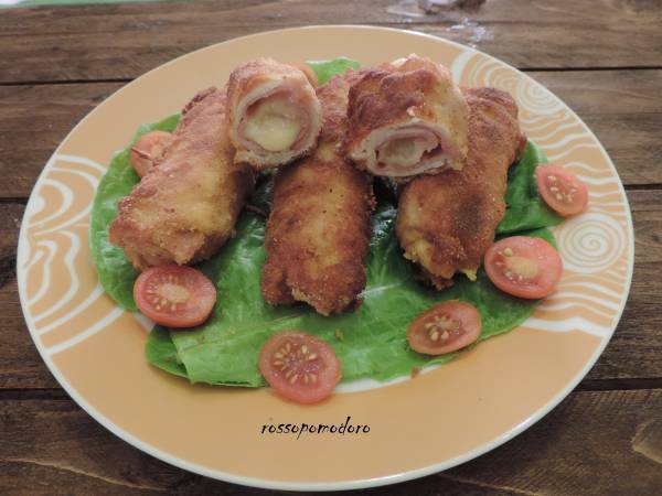 Involtini di tacchino con mortadella e caciocavallo - Preparazione tappa 1
