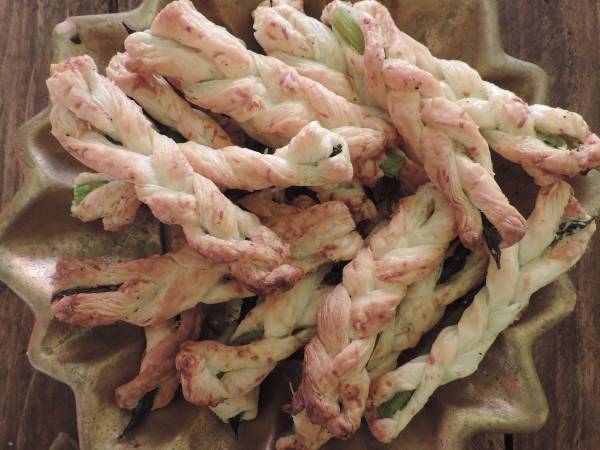 Trecce di sfoglia con asparagi - Preparazione tappa 1