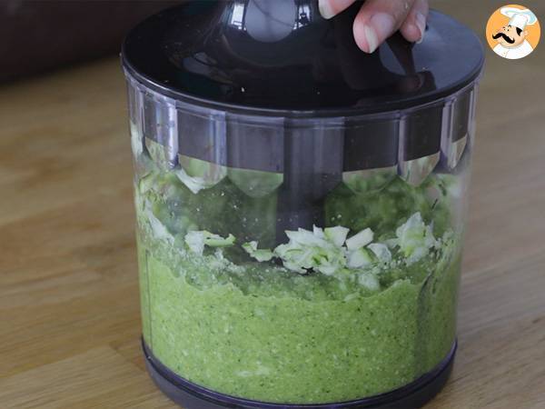 Tortini di zucchine con formaggio - Preparazione tappa 2