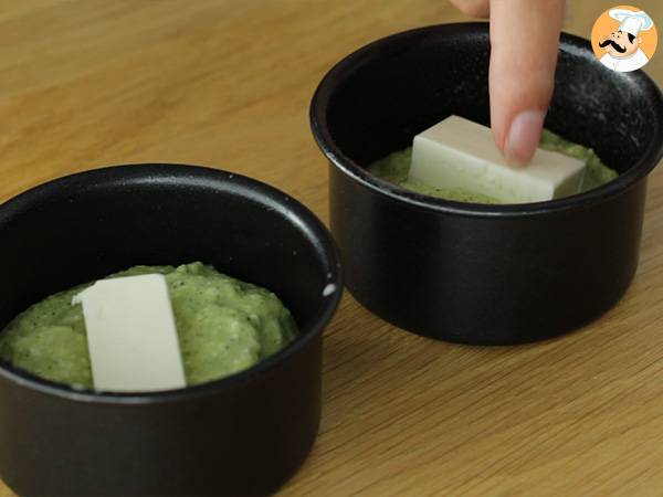 Tortini di zucchine con formaggio - Preparazione tappa 4