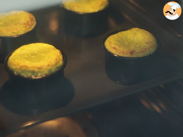 Tortini di zucchine con formaggio - Preparazione tappa 5
