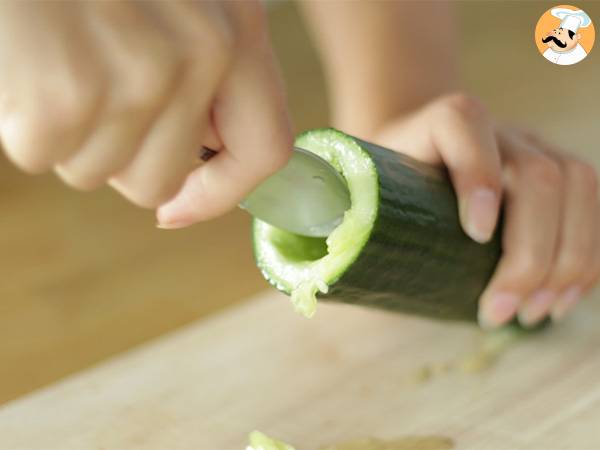 Maki di cetriolo - Preparazione tappa 1