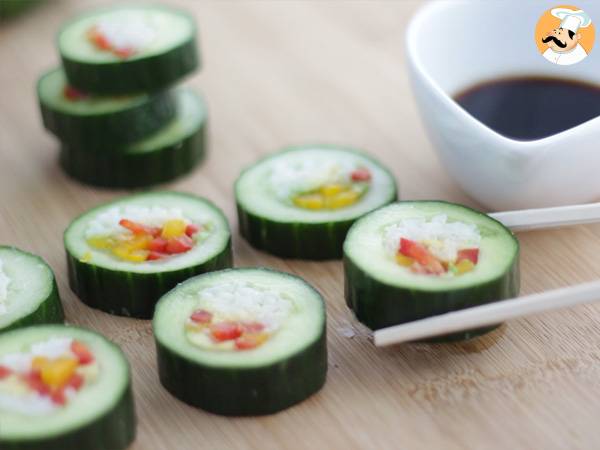 Maki di cetriolo - Preparazione tappa 6