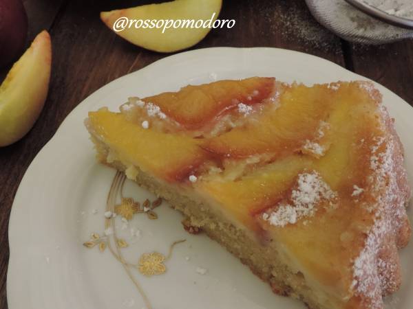 Torta soffice con pesche noci - Preparazione tappa 2