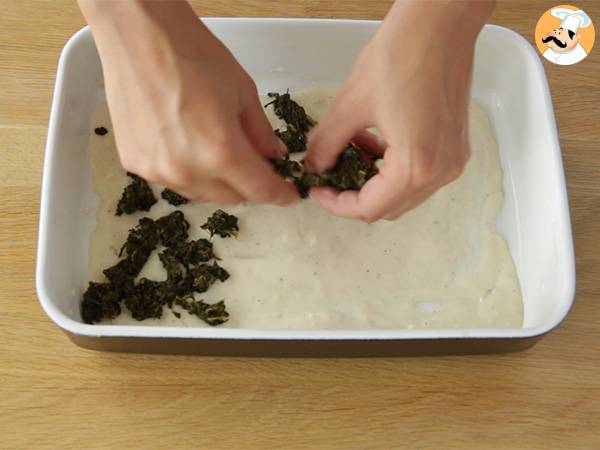 Lasagne con caprino e spinaci - Preparazione tappa 1