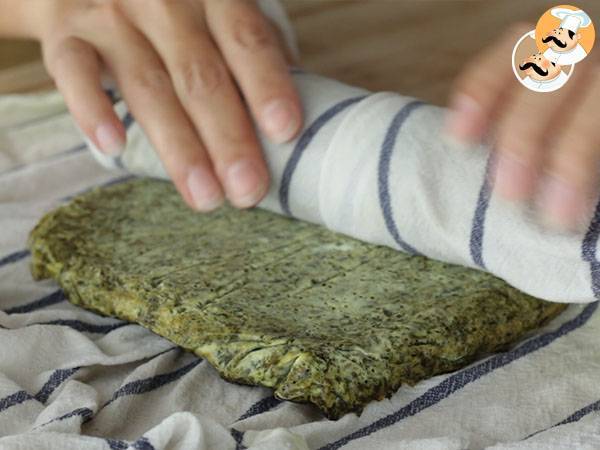 Rotolo di spinaci ripieno, la ricetta facile e veloce - Preparazione tappa 4
