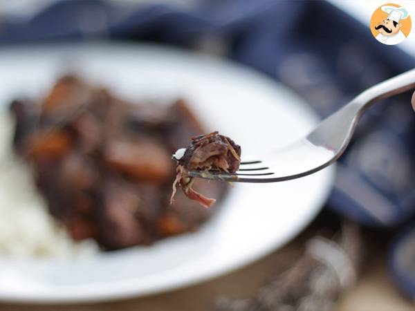 Boeuf Bourguignon (Manzo alla borgognona) - Ricetta tradizionale francese - Preparazione tappa 6