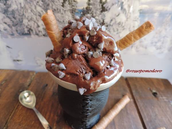 Gelato banana e cacao - Preparazione tappa 1