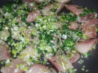 Pasta con sgombro e zenzero - Preparazione tappa 2