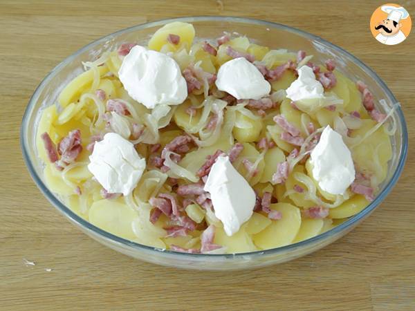 Tartiflette - Ricetta francese - Preparazione tappa 4