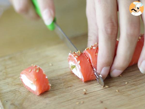 Rotolini di salmone e asparagi - Preparazione tappa 4