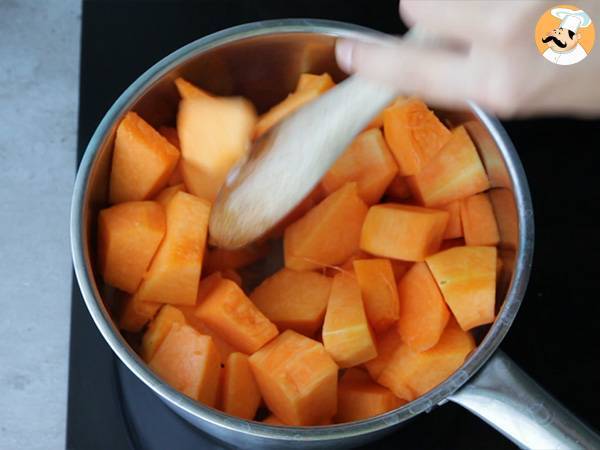 Vellutata di zucca - ricetta facile - Preparazione tappa 2