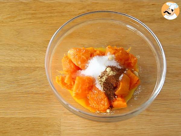Pumpkin spice latte - Caffelatte speziato - Preparazione tappa 2