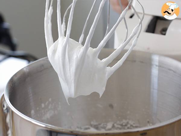 Lecca lecca di meringa - Preparazione tappa 2