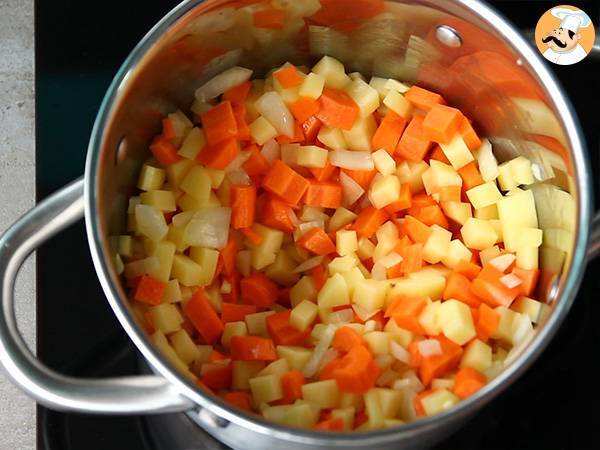 Zuppa di cavolo - Preparazione tappa 2