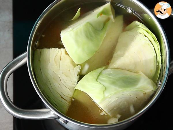 Zuppa di cavolo - Preparazione tappa 3