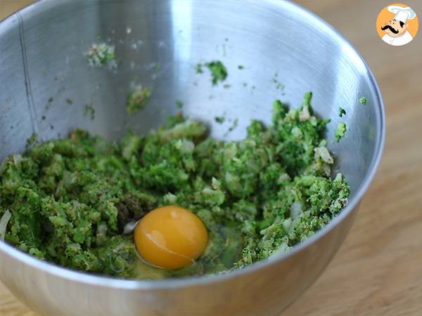 Crocchette di broccoli al forno - Preparazione tappa 3